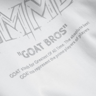 Grimm DC Áo Polo GOAT BROS // White