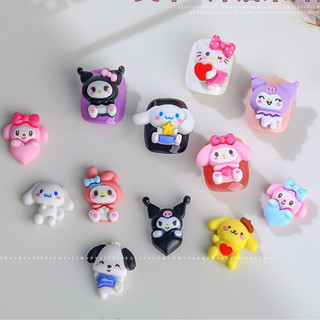 Charm con vật,charm hoạt hình kute trang trí móng charm kuromi