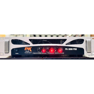 Đẩy 3 kênh pk 3800pro 36 sò 800w/kênh tổng 2400w nguồn xuyến đồng 12 tụ lọc nguồn chuyên trị dàn karaoke có sup hơi