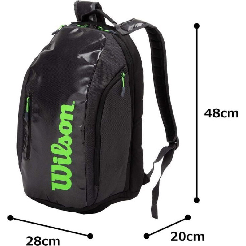 BALO TENNIS WILSON SUPER TOUR CHA/GREEN- WR8004301001