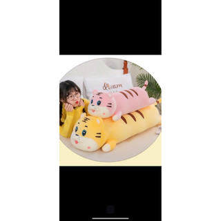 Gấu bông ôm hổ nằm size 90cm - 1m2