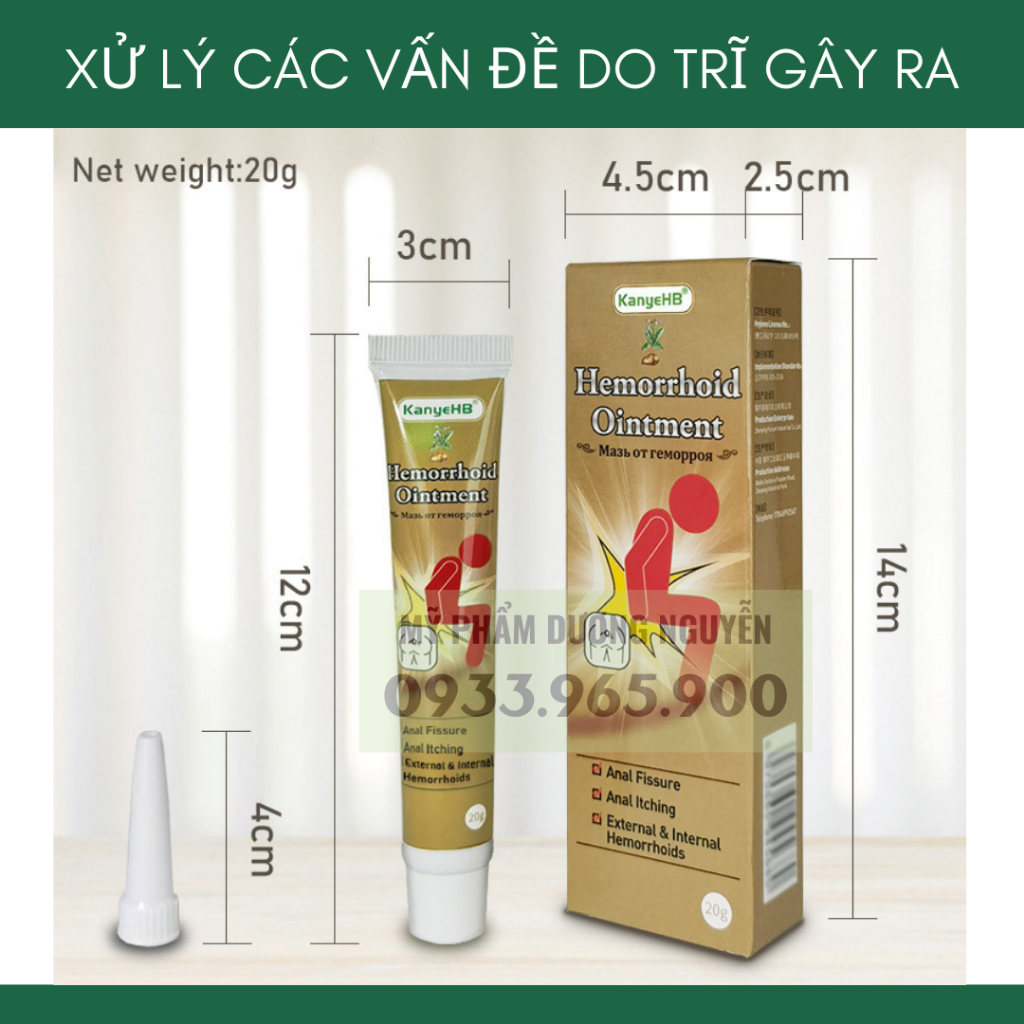 Kem Thoa Trĩ Đa Năng KanyeHB 20GR