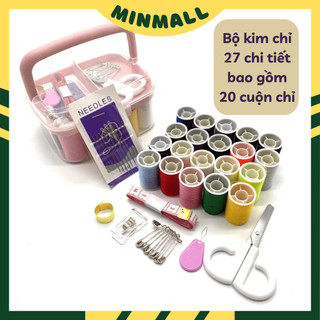Bộ kim chỉ may vá đa năng 27 món
