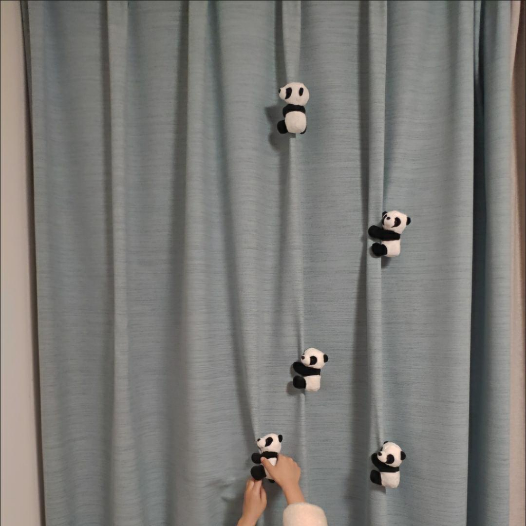 Gấu Trúc Ôm Cây Có Kẹp Trang Trí Để Bàn Quà Tặng Đáng Yêu