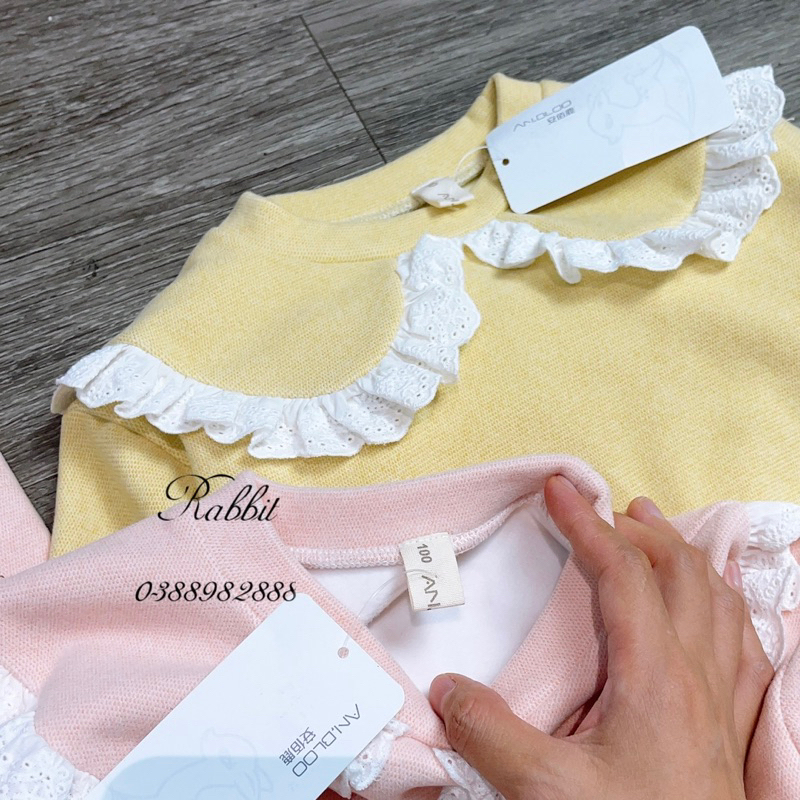 Bộ nỉ mềm cổ bèo