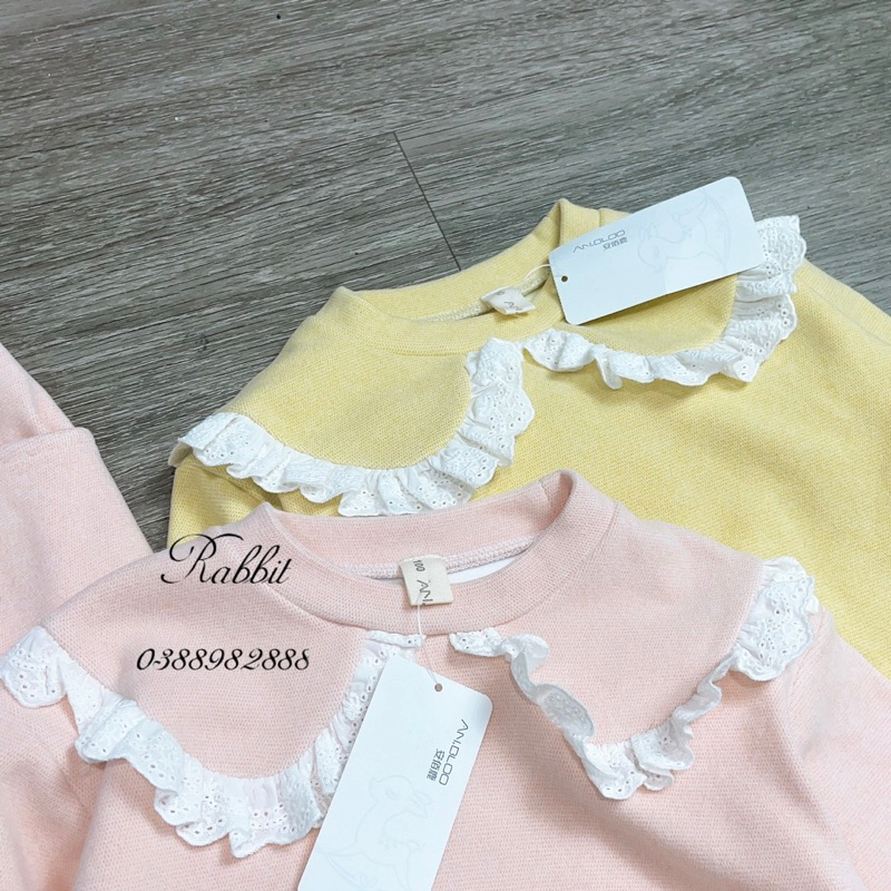 Bộ nỉ mềm cổ bèo