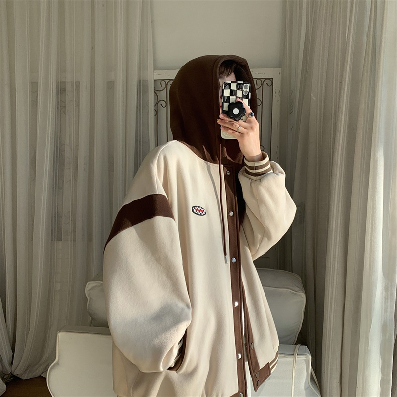 Áo Khoác Hoodie Nút Phú Hợp Nam Nữ Chất Nỉ Cao Cấp - Azura Store