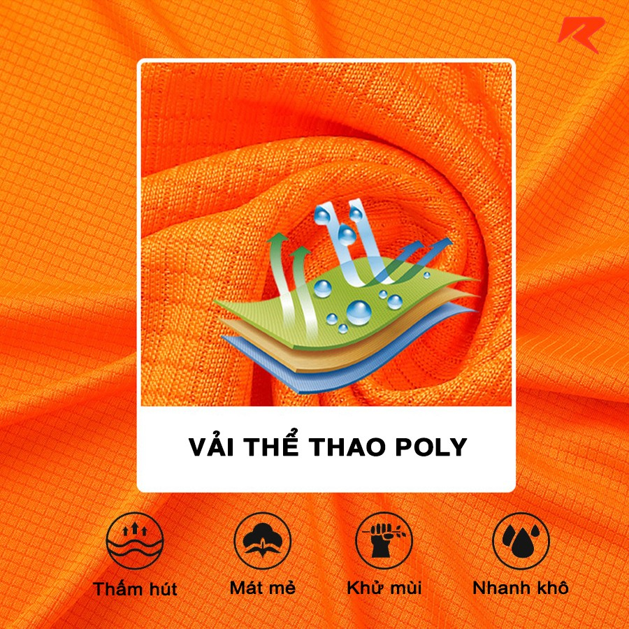 Áo chạy bộ áo thun thể thao nam RUNMANIC ACB02 mềm nhẹ thoáng khí thấm hút nhanh khô