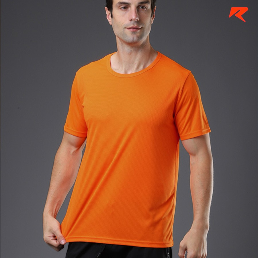 Áo chạy bộ áo thun thể thao nam RUNMANIC ACB02 mềm nhẹ thoáng khí thấm hút nhanh khô