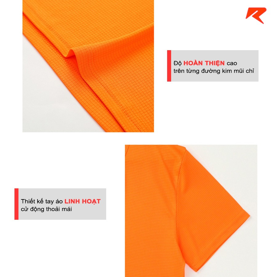 Áo chạy bộ áo thun thể thao nam RUNMANIC ACB02 mềm nhẹ thoáng khí thấm hút nhanh khô