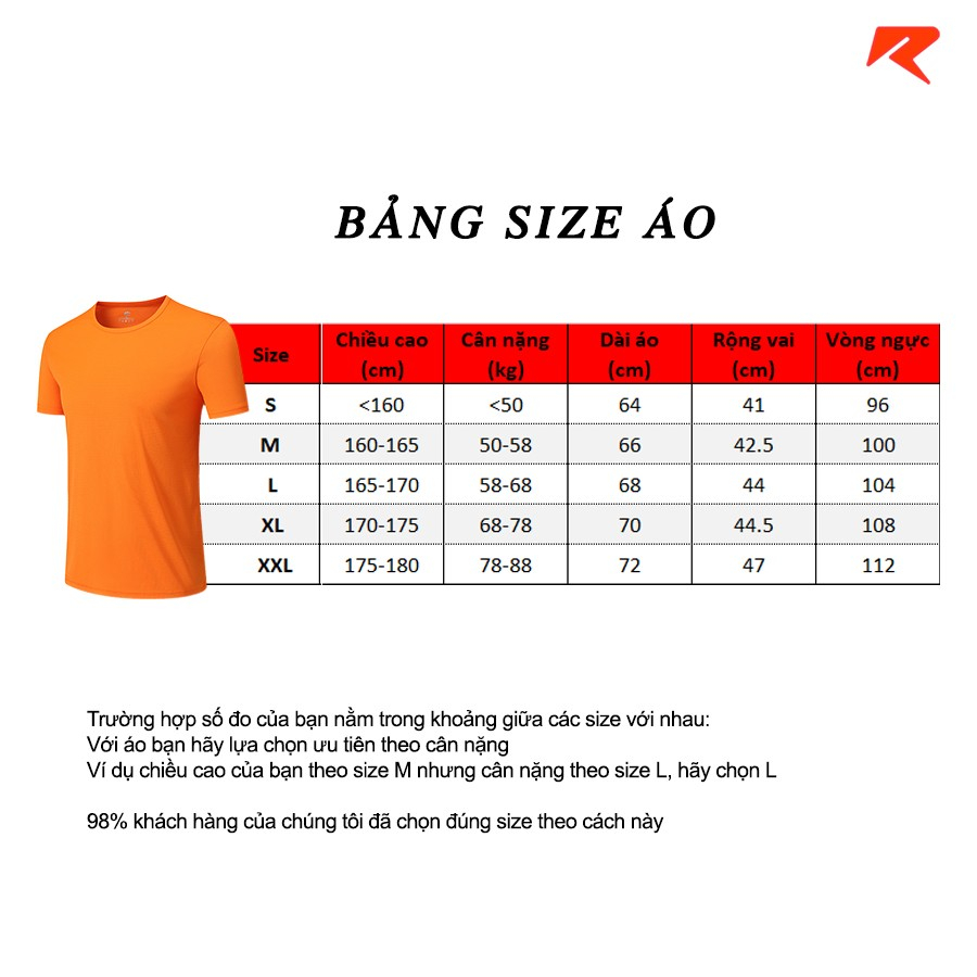 Áo chạy bộ áo thun thể thao nam RUNMANIC ACB02 mềm nhẹ thoáng khí thấm hút nhanh khô