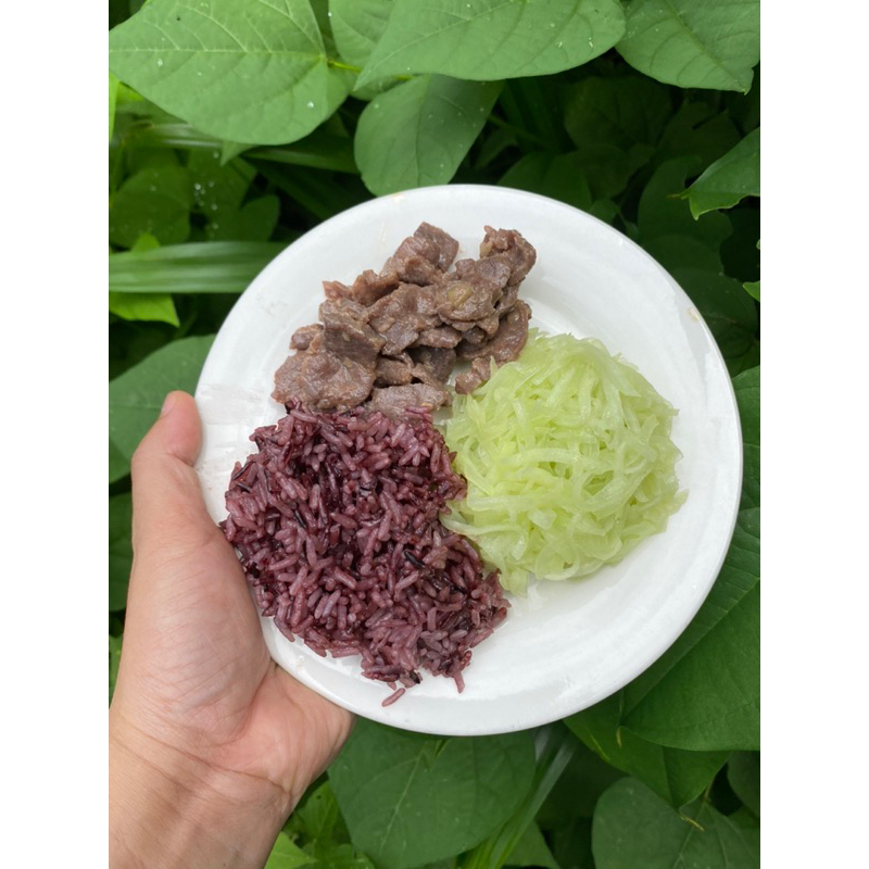 Gạo nương tím h’mong đóng bao 5kg