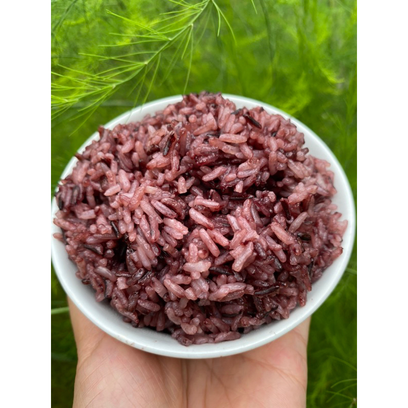 Gạo nương tím h’mong đóng bao 5kg
