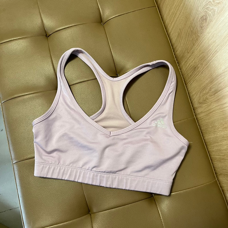 🔥HOT DEAL🔥 Áo tập adi xịn size S không mút lót màu tím nhạt xinh