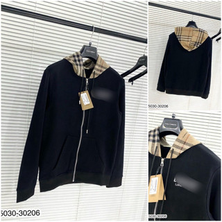 Áo khoác hodie nỉ cotton buberry in mũ siêu phẩm 2023