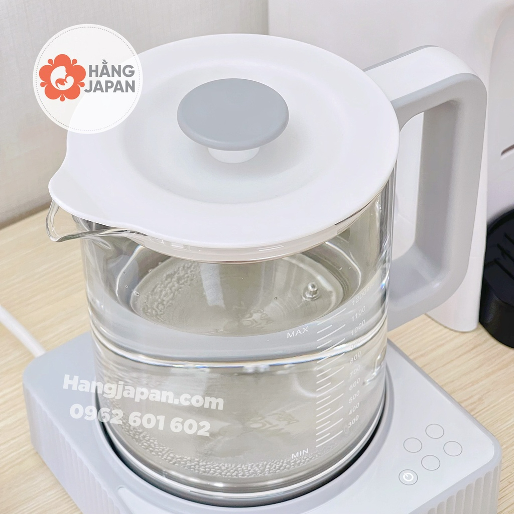 Bình đun nước MB055 pha sữa thông minh thế hệ mới Moaz BéBé - Bảo Hành Chính Hãng