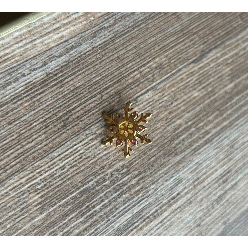 Mặt dây bạc 925 hình bông tuyết đính pearls nước ngọt