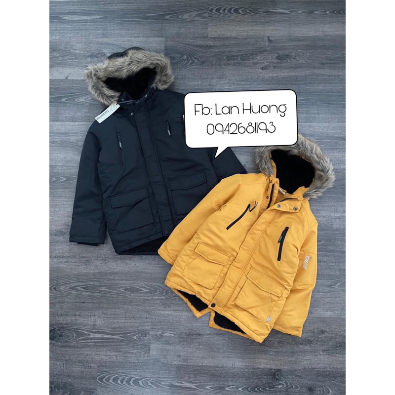 Áo khoác Parka Federation Bé trai dư xịn