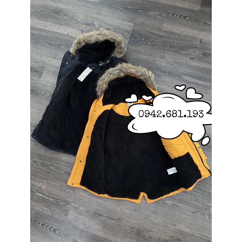Áo khoác Parka Federation Bé trai dư xịn