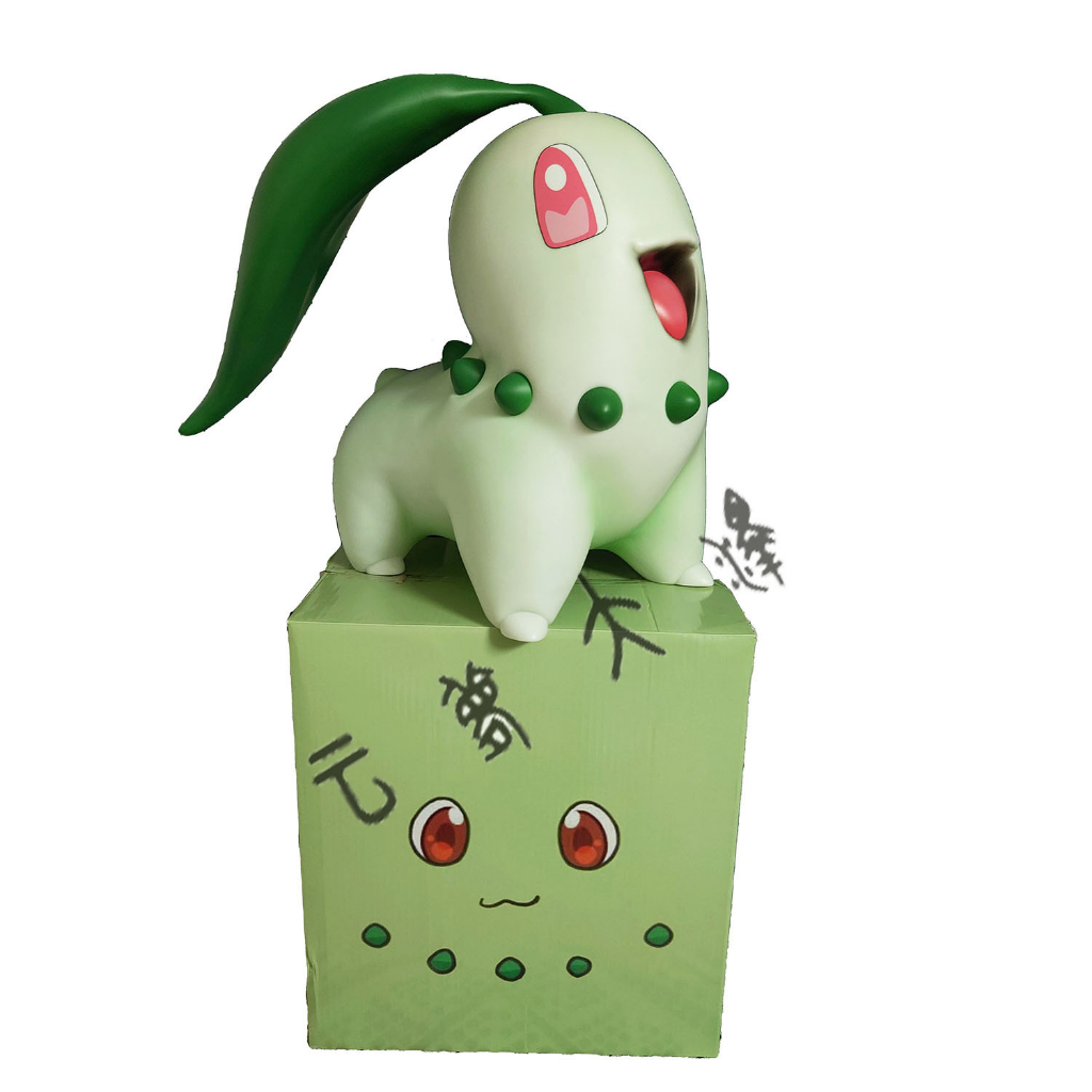 Mô Hình Pokemon Nhân Vật Chicorita, Cao 43 Cm, Kích Thước Tỉ Lệ 1:1, Full Box Bộ Sưu Tập Nhân Vật,Decor, Quà Tặng Cho Bé