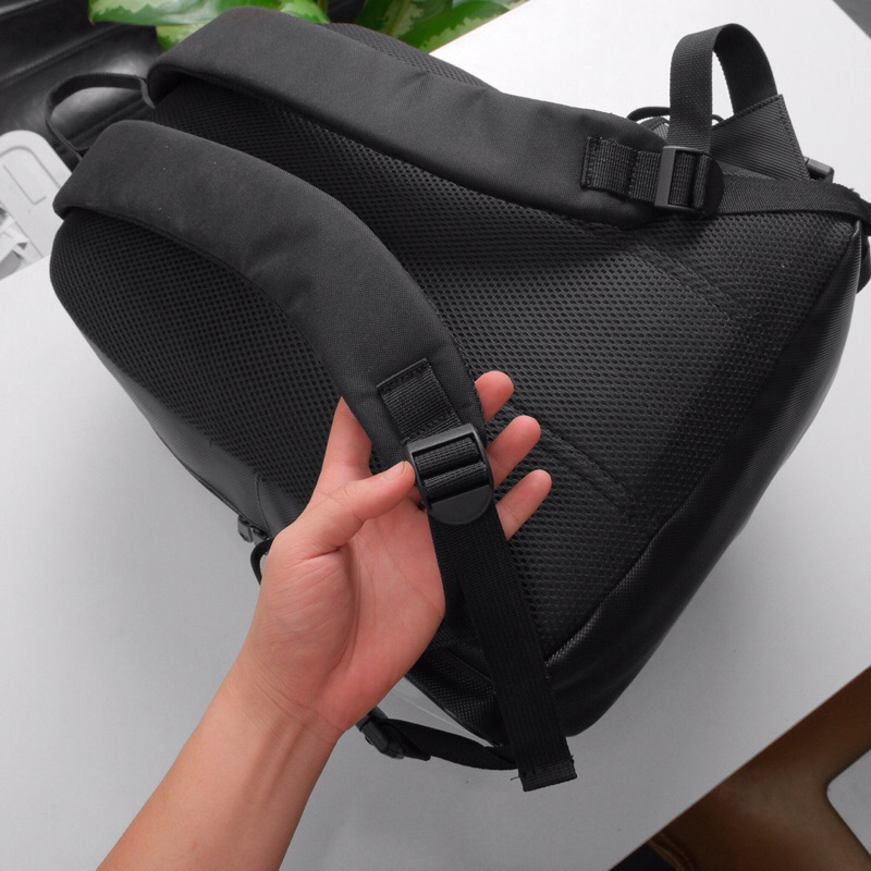 Balo Nam Nữ Thể Thao MEGA MLB NY Basic Backpack Bánh Mì Store Balo Đi Học Thời Trang Chất Liệu Da Si Cao Cấp Chống Nước