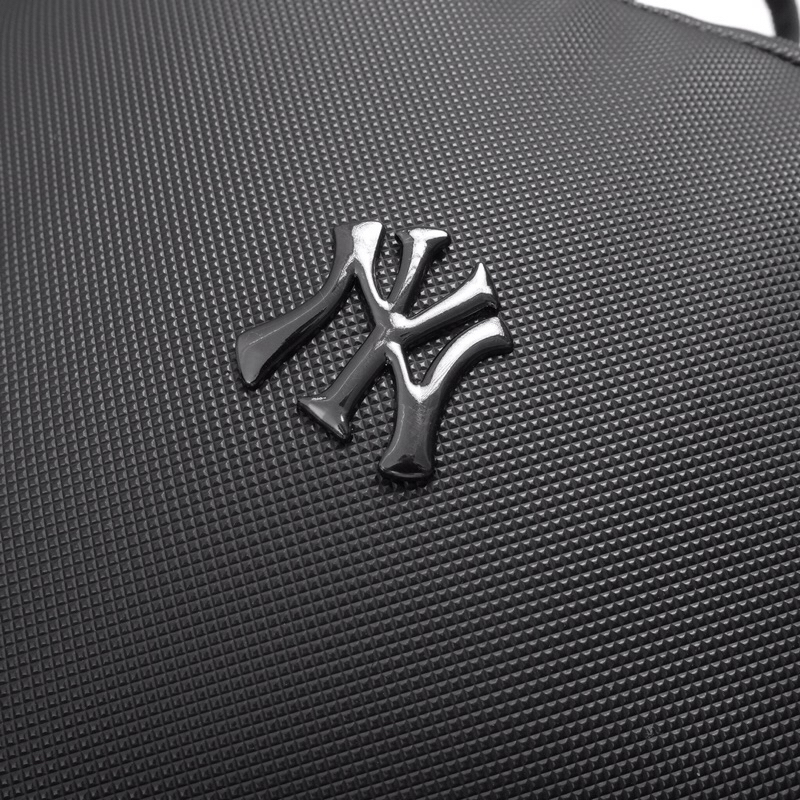 Balo Nam Nữ Thể Thao MEGA MLB NY Basic Backpack Bánh Mì Store Balo Đi Học Thời Trang Chất Liệu Da Si Cao Cấp Chống Nước