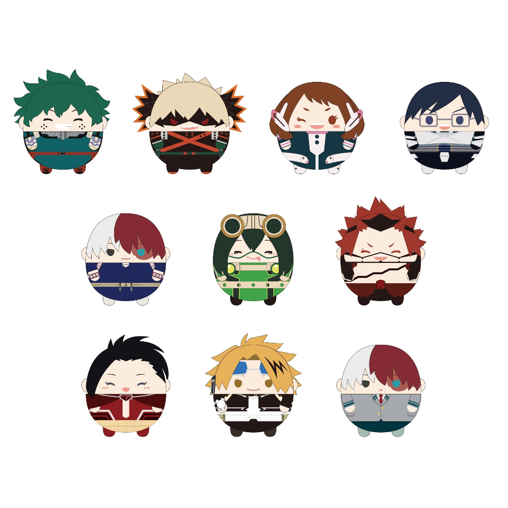 Gấu bông My hero academia Fuwa kororin (Size 9cm)