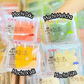 Bánh bông lan mochi phu thê đài loan 4 vị