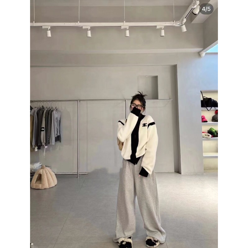 Áo khoác len cline