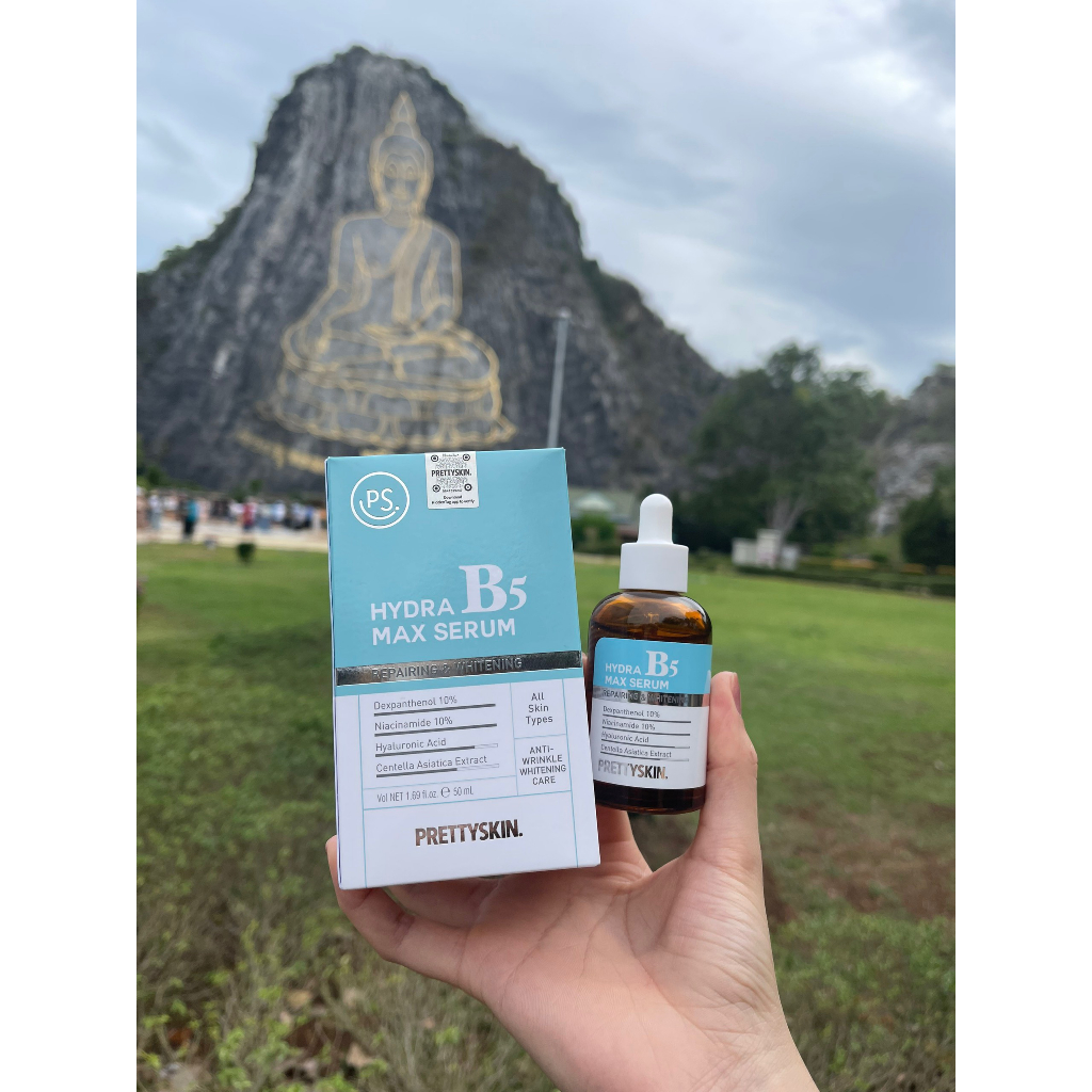 Tinh Chất B5 giúp phục hồi dưỡng trắng Prettyskin 50ml Serum Pretty Skin Hydra B5 max