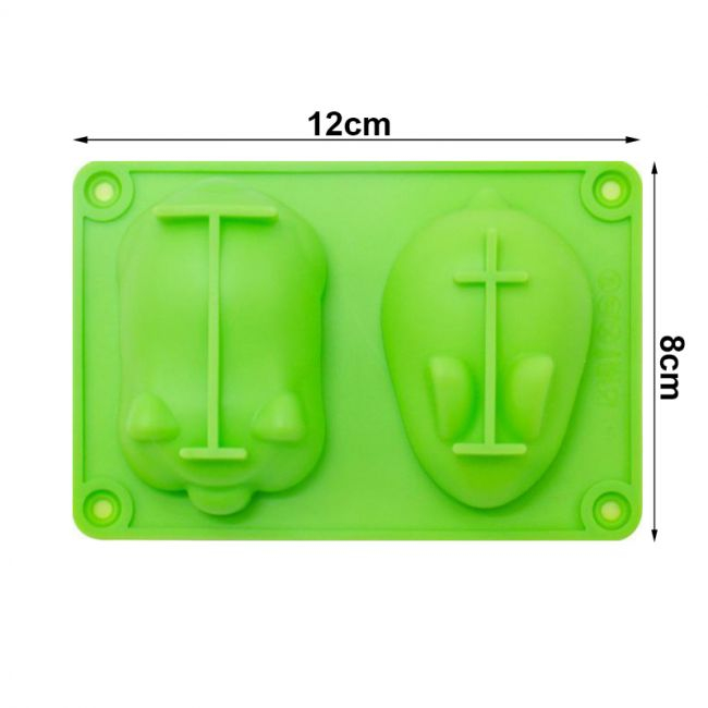 HCM-Khuôn Silicon Heo Thỏ Dễ Thương Làm Socola, Đậu Hũ Non, Thạch Rau câu, Pudding, Làm Xà Bông CAKESHOP