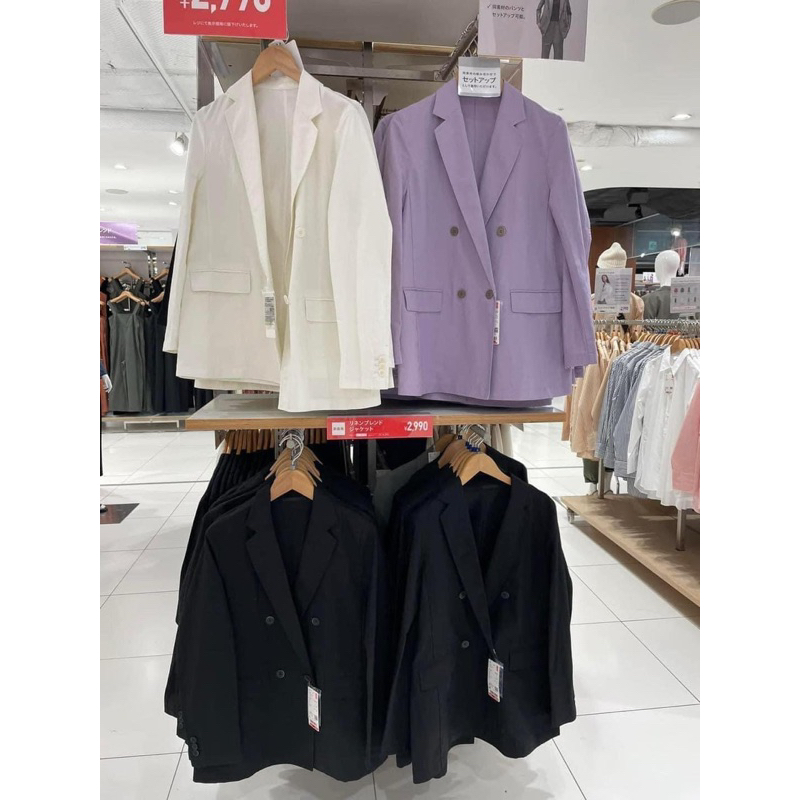 Áo blazer Uniqlo
