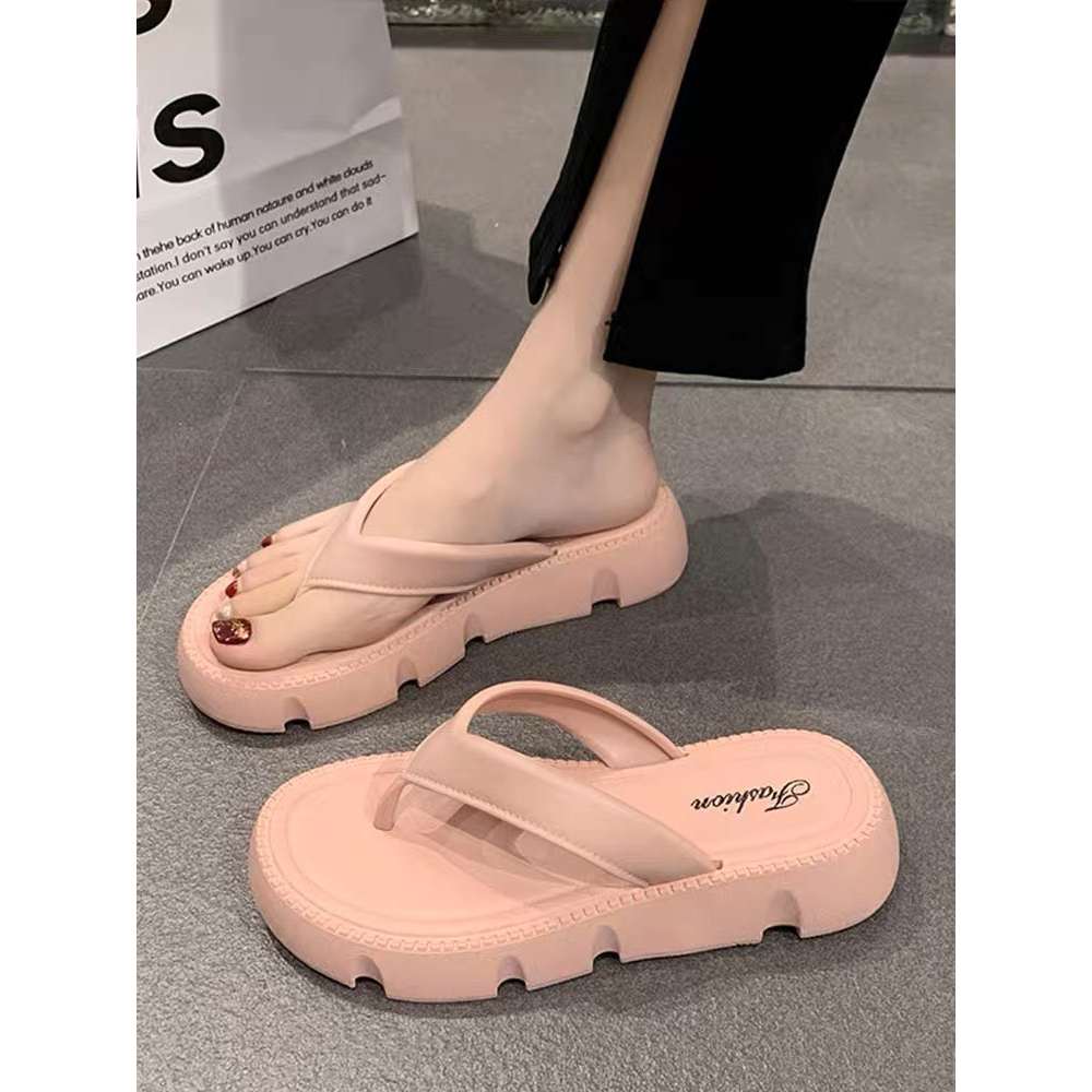 Dép Xỏ Ngón Đế Cao 5cm Thời Trang