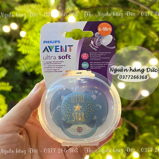 Ti giả Avent Đức 0-6, 6-18m chỉnh nha cho bé Ultra Air, Ultra Soft - Hàng Nội Địa Đức Cao cấp Có Bill -Ty giả Avent