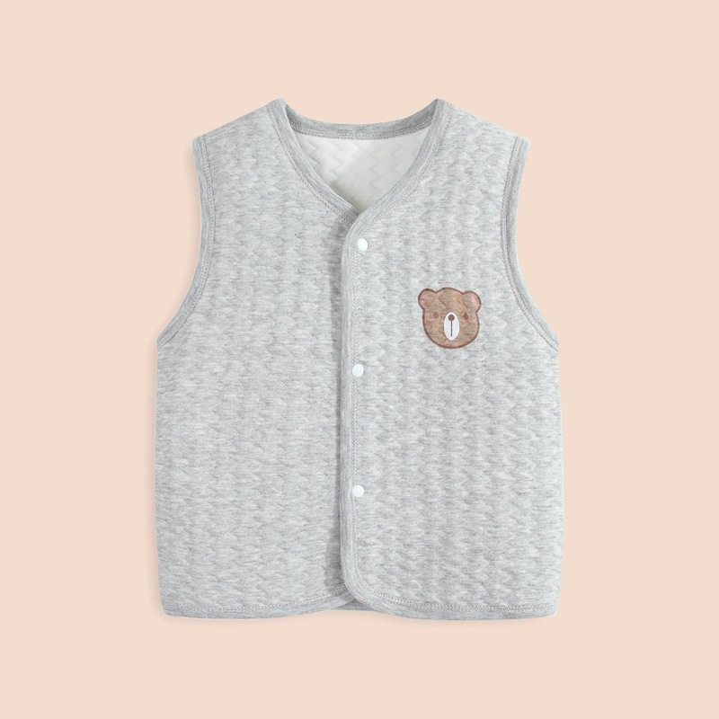 Áo ghi lê trần bông cho bé 6-15kg hàng Quảng Châu cao cấp GILE04