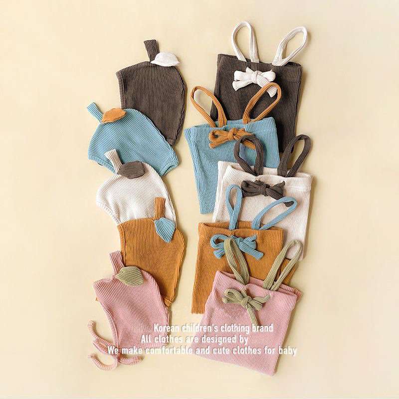 Set yếm + mũ xinh cho bé