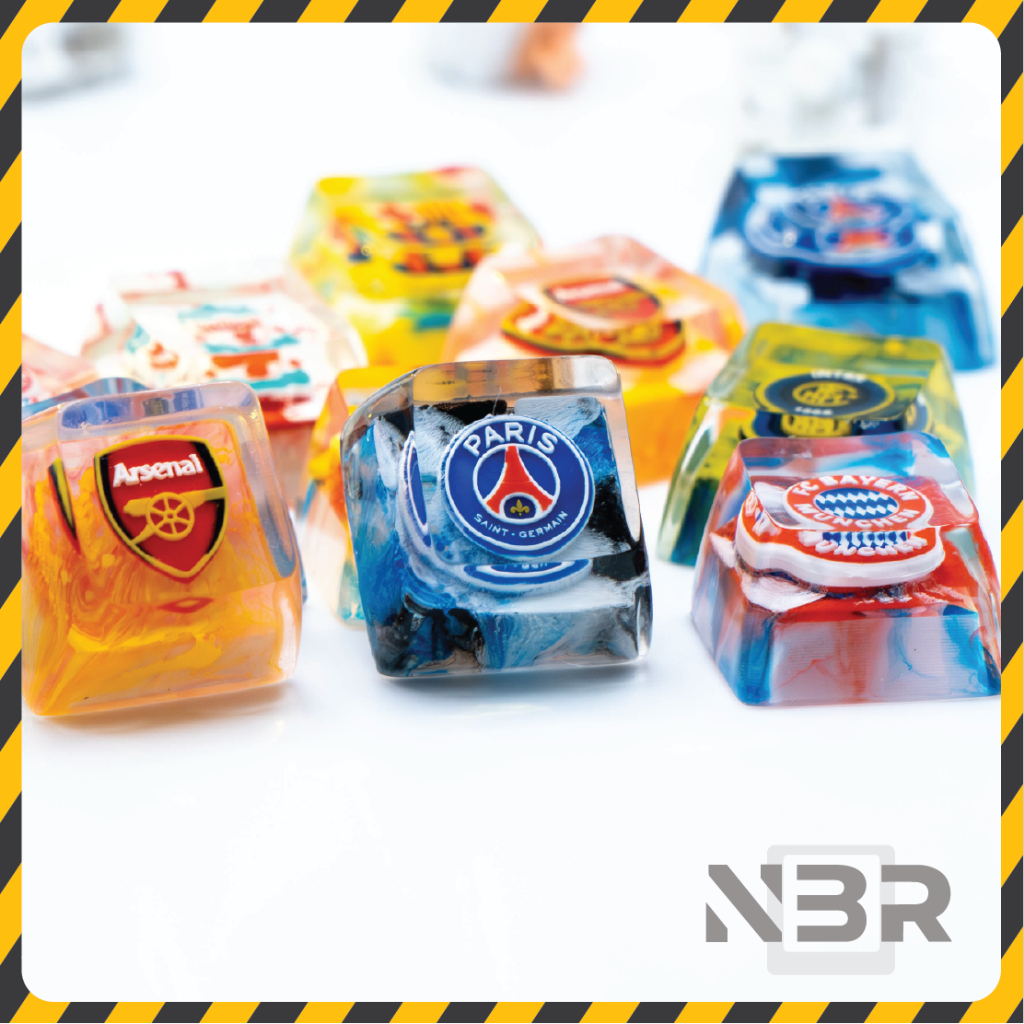 Keycap Logo Đội Bóng 3D trang trí bàn phím cơ, Keycap Logo Đội Bóng Ngoại Hạng Anh