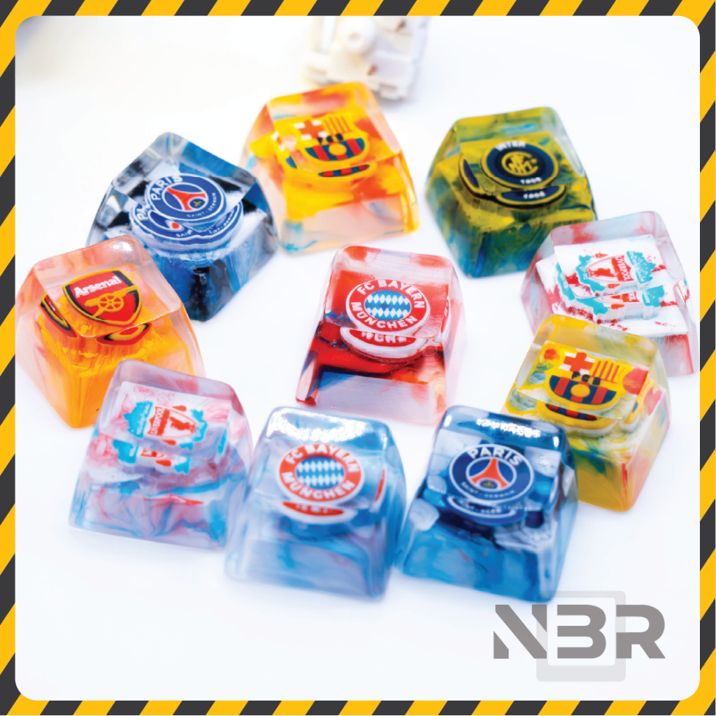Keycap Logo Đội Bóng 3D trang trí bàn phím cơ, Keycap Logo Đội Bóng Ngoại Hạng Anh