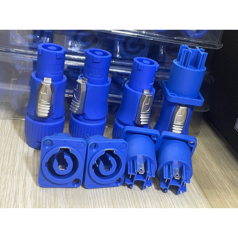 Jack nguồn đèn beam 3 pin 250V/20A loại tốt