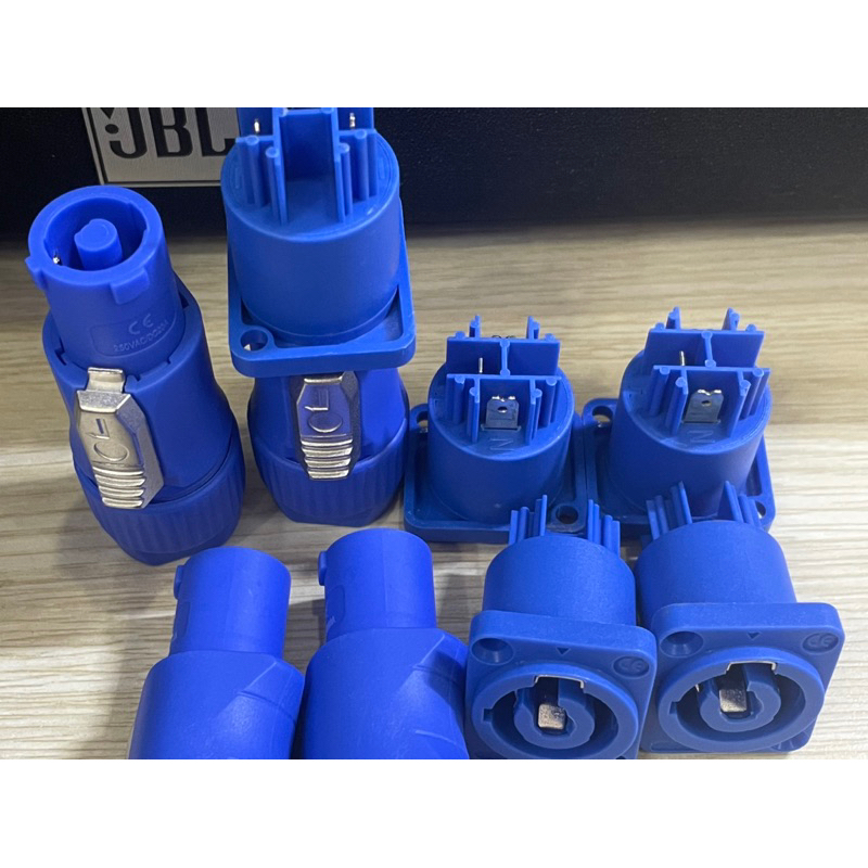 Jack nguồn đèn beam 3 pin 250V/20A loại tốt