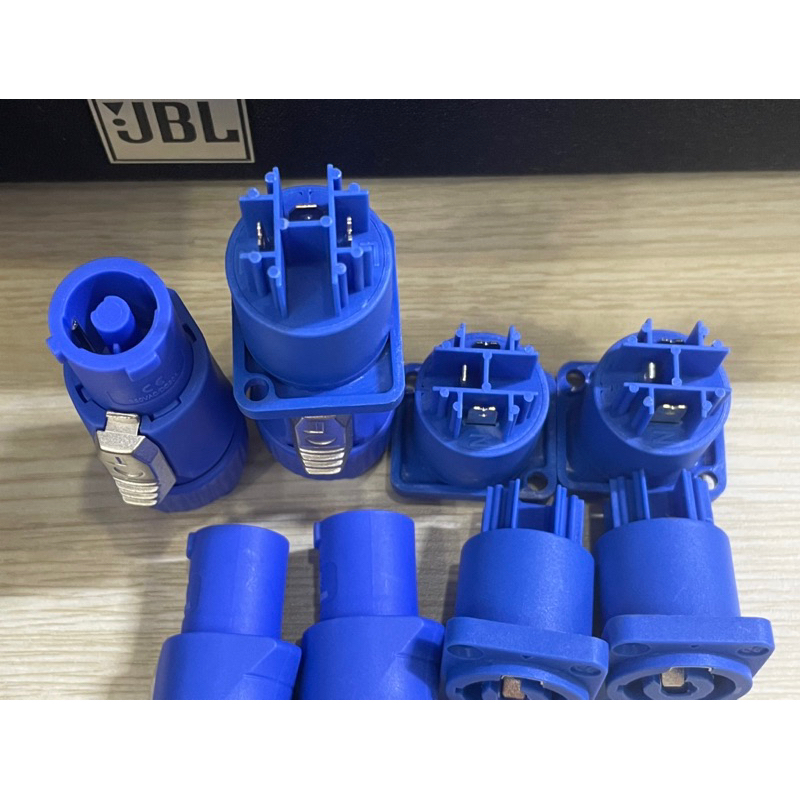 Jack nguồn đèn beam 3 pin 250V/20A loại tốt