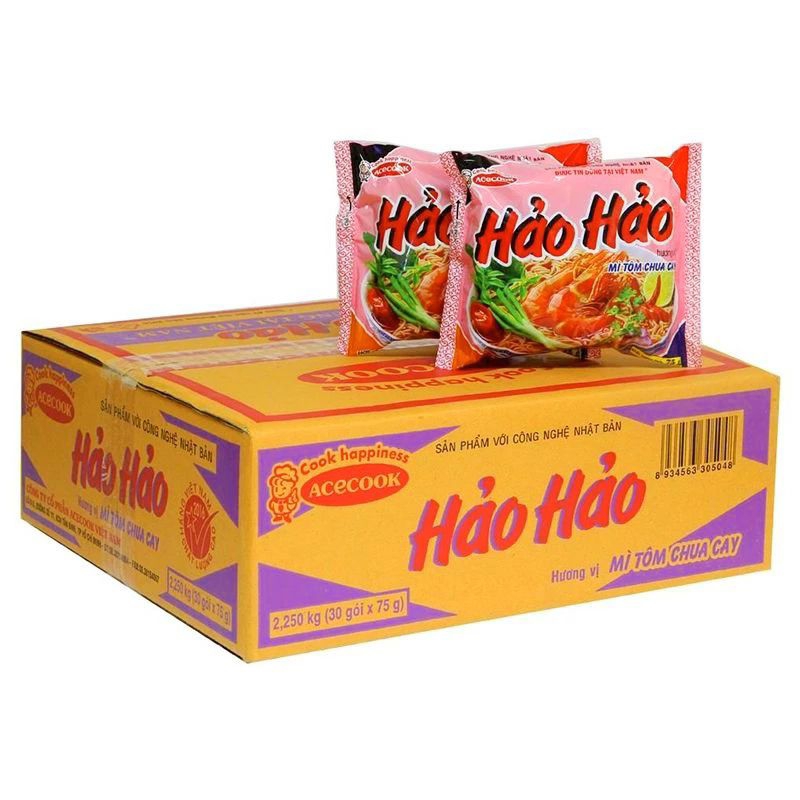 Mì tôm Hảo hảo tôm chua cay - date mới