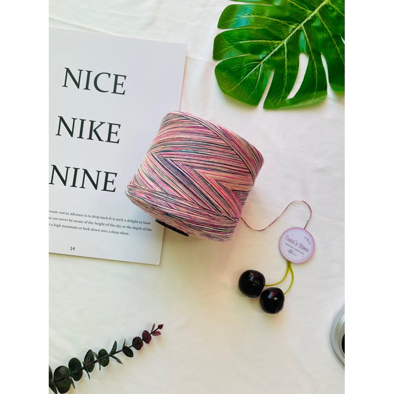 Yarn - Sợi Cotton Silk Loang - Sợi Cotton Lụa Loang | Sợi chập  | Terri Store