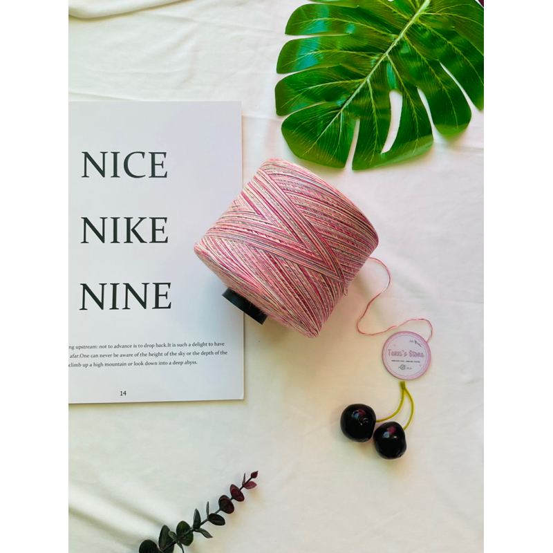 Yarn - Sợi Cotton Silk Loang - Sợi Cotton Lụa Loang | Sợi chập  | Terri Store