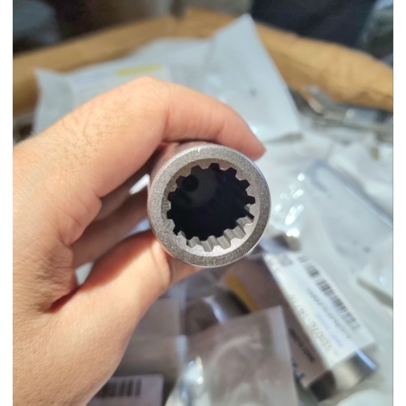 Khớp nối/ ống nối trong - ngoài 14 then, dài 65mm máy cày|T0070-14710
