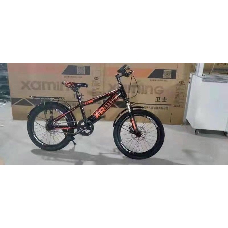 XE ĐẠP LEO NÚI TRẺ EM 20 INH GIẢM SÓC BÁNH TRƯỚC