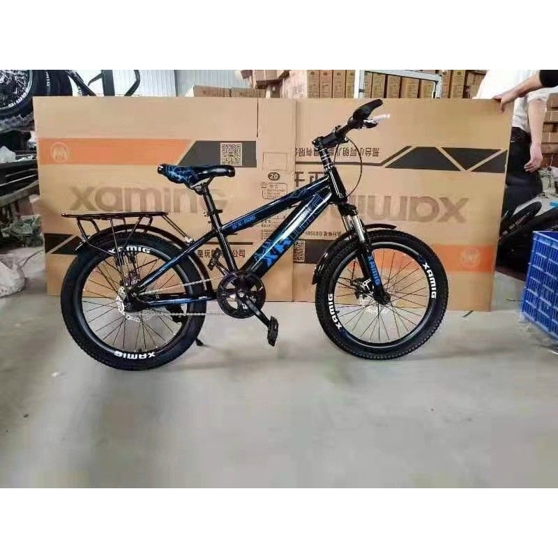 XE ĐẠP LEO NÚI TRẺ EM 20 INH GIẢM SÓC BÁNH TRƯỚC