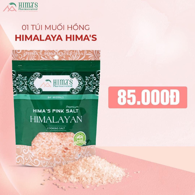 Muối Hồng Muối Hồng Himalaya  Muối Hồng Himalaya