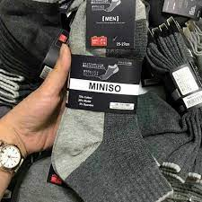 Combo 5 Đôi Tất Miniso Cổ Cao Co Dãn 4 Chiều Hàng VNXK