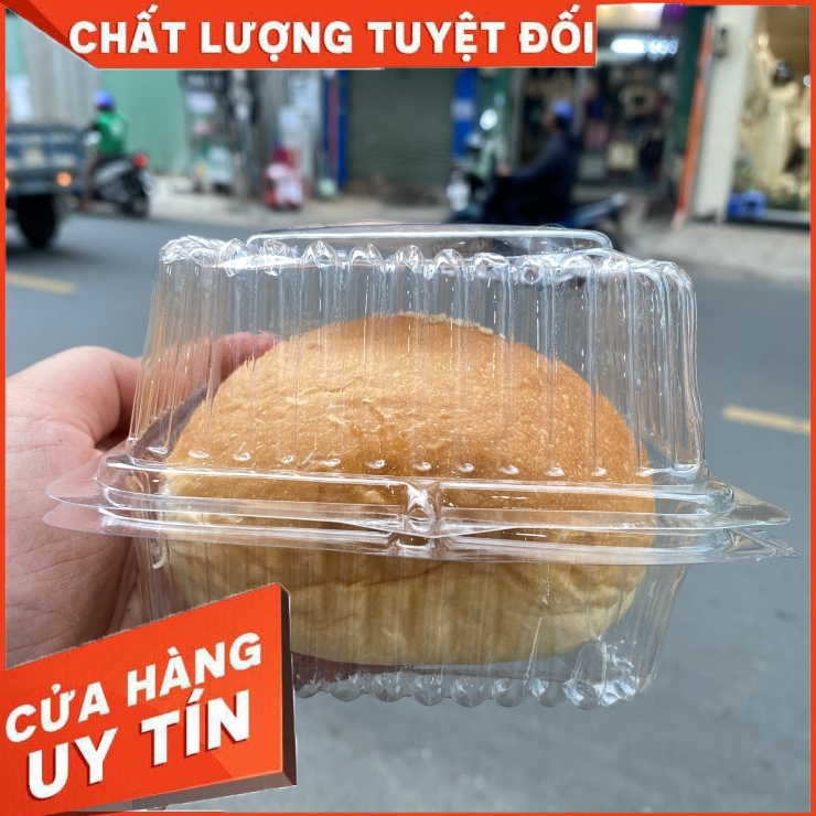 Vỏ bánh Hamburger nướng sẵn tiện lợi, thơm ngon.